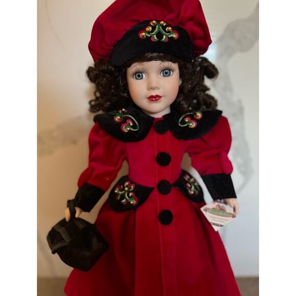 1998 Victorian Collection Genuine Porcelain Doll by Melissa Jane The Brass Key - Picture 3 of 8